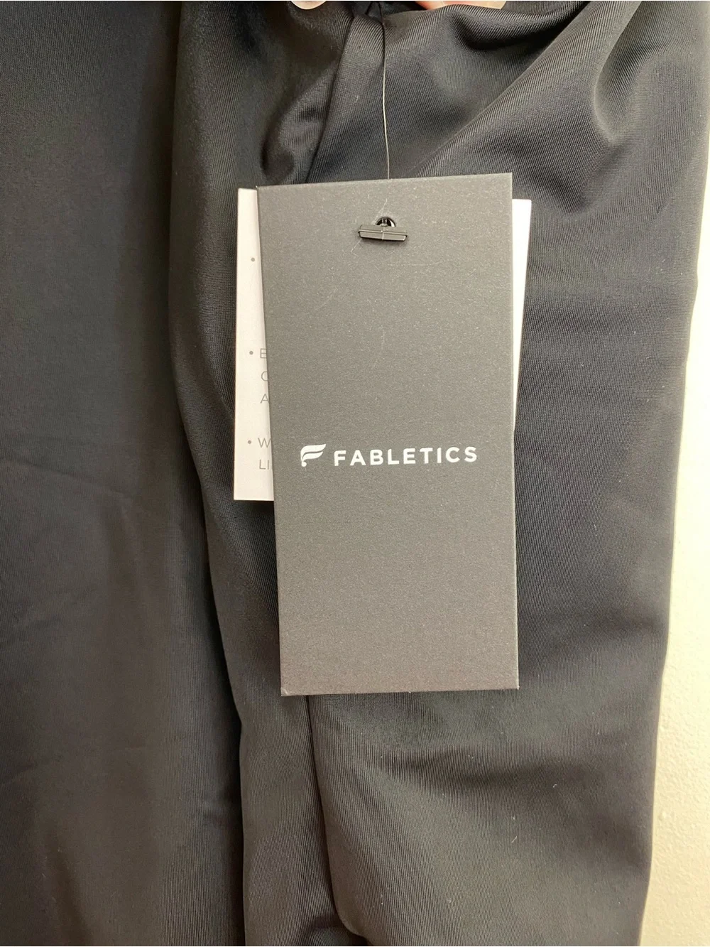 Fabletics Women’s Zip-Front One Piece Swimsuit Size XL Black NWT - Picture 12 of 12